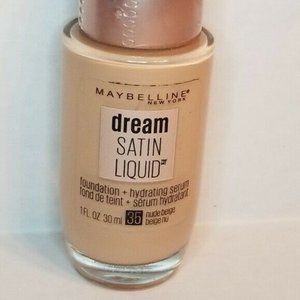 Maybelline 35 Nude Beige Dream Satin Liquid Founda